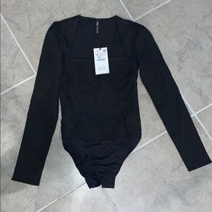 Black Zara Bodysuit